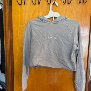 NVGTN Light Gray Women's Hoodie